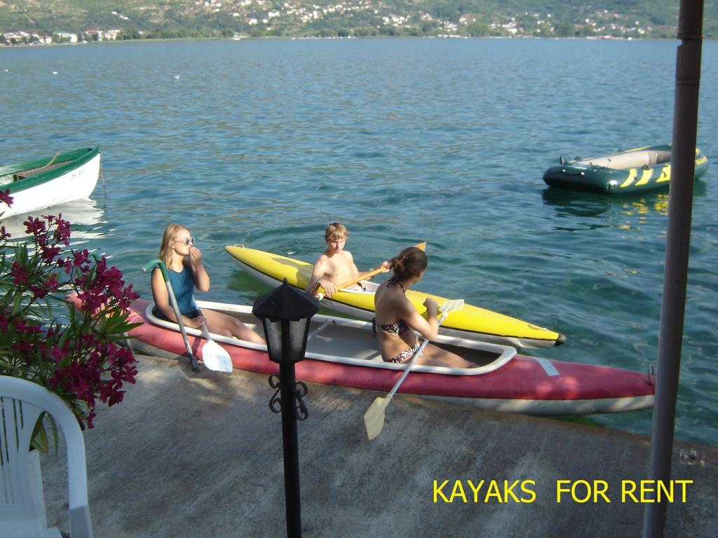 'By The Lake' Apartments Ohrid Camera foto